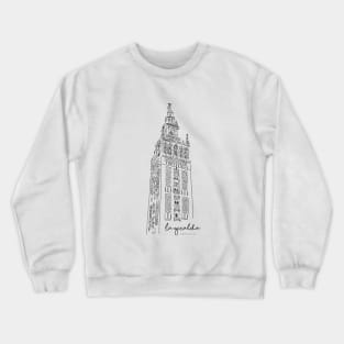 La Giralda | Giralda Tower | Seville | Seville Spain | Monuments | Spanis traditions | Traveling | Travel Crewneck Sweatshirt